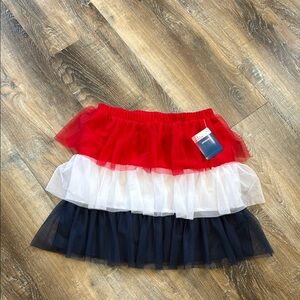 NWT-Colorful Layered Tulle Skirt